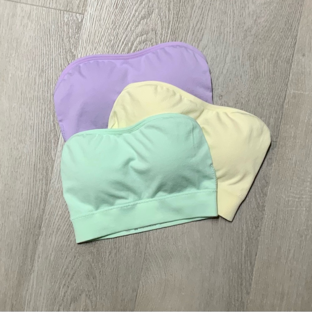 3 never worn Primark Bralettes US Size 2/4.